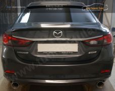 Mazda 6 2012 — Лип спойлер багажника + Накладка на заднее стекло — Козырек /арт.110