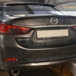 Mazda 6 2012 - Лип спойлер багажника + Накладка на заднее стекло - Козырек