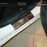 Lancer 10|Накладки порогов от царапин Alufrost нержавеющая сталь  /арт.148