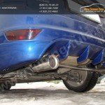 Разводка выхлопной системы на Ford Focus 2 2008-2011 хэтчбек