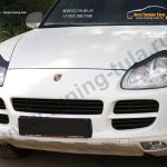 Накладки фар передние /ресницы/ Porsche Cayenne 955