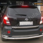 Комплект обвесов из нержавеющей стали d63 Opel ANTARA 2012+