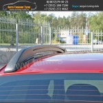 Багажник на крышу Рено Логан/Рейлинги+поперечины