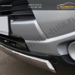 Защита бампера передняя d75x42 овал Mitsubishi OUTLANDER 2012+