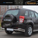 Защита бампера d63/42-уголки  Suzuki Grand Vitara с 2012+