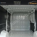 Обшивка стенок грузового отсека Citroen Jumper L1H1 2006-два яруса (3 мм)