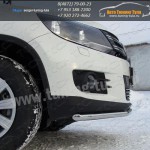 Защита бампера d42,4 VW TIGUAN Sport & Style (Trend & Fun) 2011+
