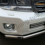 Накладки на решетку бампера d16 Toyota LC 200 2012+  /арт.666