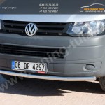 Защита передняя Line d60/ Нерж. сталь / VW T5 Transporter 2003+ 2010+