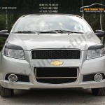 Накладки на фары/ реснички хэтчбек Chevrolet AVEO 2005-2011