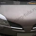 Накладки на фары / реснички / Nissan PRIMERA P12 2001-2005