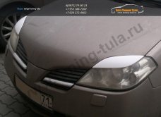 Накладки на фары / реснички / Nissan PRIMERA P12 2001-2005/арт.721