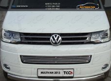 Накладка на решетку бампера/радиатора d12 мм  VW T5 Multivan 2013+ / арт.727-13