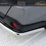 Защита заднего бампера d60.3 уголки Nissan X-trail Т31 2011+