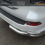 Защита задняя уголки двойные d76.1/42 мм Lexus GX460 2014+