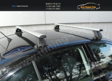 Багажник на крышу Nissan Juke /Lux с аэродинамическими дугами/ арт.342-3