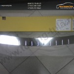 Накладка заднего бампера от царапин Alufrost /Нерж.сталь/ Opel MOKKA 2012+