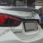 Лип спойлер багажника Mazda 6 2013+ 