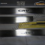 Накладки порогов /нерж. сталь/ Honda CR-V III 2007-2012