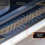NVWP5-028402-Накладки порогов от царапин РА VW Polo sedan/Поло седан 2010+ /арт.701-3