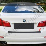 Защита от царапин/Накладка бампера абс-пластик BMW 5 седан 2010+