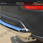 Chevrolet Captiva 2013- Защита заднего бампера D63(дуга)
