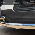 Chevrolet Captiva 2013-Защита переднего бампера D63 (секции) D42 (дуга) декор-паз