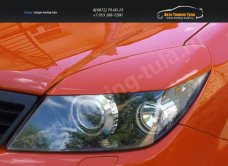 Накладки фар передние/ресницы широкие Opel Astra Н 3-5дв./арт.104-2