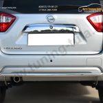 Nissan Terrano 2014-  Защита заднего бампера d42 (дуга)/ арт.144-36