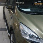 Пороги алюминиевые (Alyans) Ford Kuga 2013+