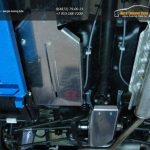 Защита топливного бака+защита дифференциала (алюминий) 4 мм Nissan Terrano 2014