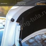 Обшивка крышки багажника+капот Hyundai Solaris седан 2010+