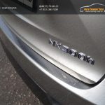 Накладка на задний бампер (лист шлифованный) Lexus NX 300H 2014+