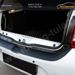 Защита заднего бампера Renault SANDERO 2014+