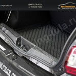 Накладка на порожек багажника Renault Sandero 2014+
