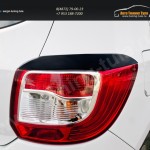 Накладки на задние фонари (реснички) Renault Sandero 2014+