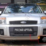 Защитная сетка переднего бампера Ford Fusion 2004-2012