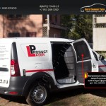 Внутренняя обшивка боковых дверей грузового Lada Largus фургон 2012+