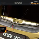 Защита заднего бампера Renault Sandero Stepway 2014+/арт.245-49