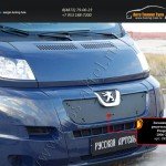 Зимняя заглушка решетки радиатора Peugeot Boxer 2006-2013 (250 кузов)/арт.705-10