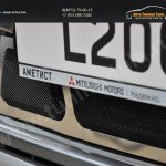 Накладка на решетку в бампер Mitsubishi L200 2015+