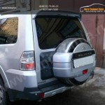 Бокс (чехол) запасного колеса из нержавеющей стали Mitsubishi Pajero IV