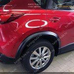 Mazda CX-5 2012- Расширители колесных арок +30мм АБС- пластик