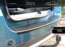 Накладка на задний бампер (Вариант 4) Renault Duster 2010-2014 NR-151702
