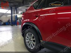 Mazda CX-5 2012-  Расширители колесных арок +30мм АБС- пластик / арт.831