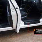 Накладки на внутренние пороги дверей Mazda 6 2015 NM-154102