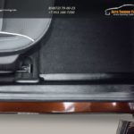 Накладки на ковролин порогов для Рено Аркана :: Renault Arkana 2019, 2020 / арт.856