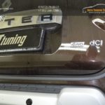 Накладка на задний бампер для Рено Дастер рестайлинг с 2015 г.в. (Защита №1М "КАРТ" )